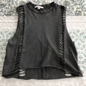 🍀NWOT Grunge Tank